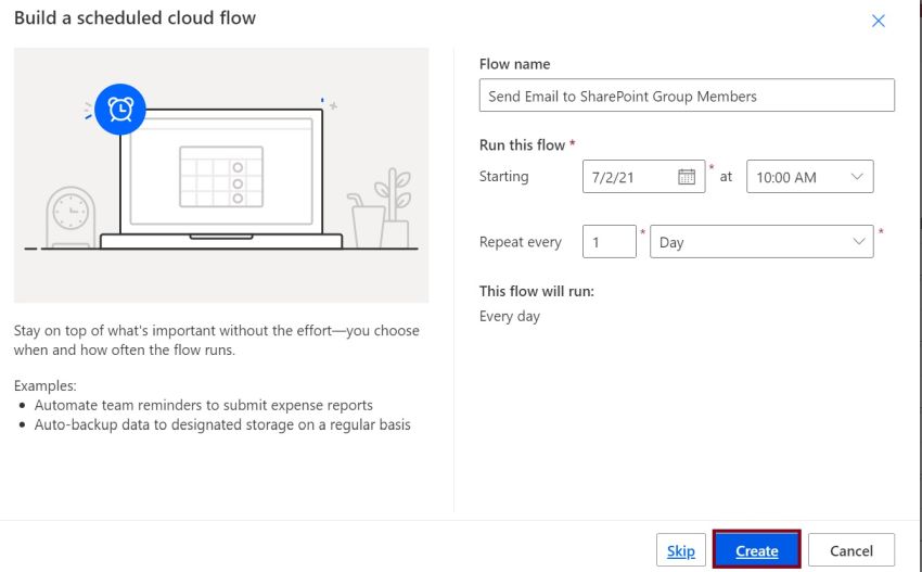 Send Mail To SharePoint Group Members in Power Automate without using ParseJson and ForEach actions